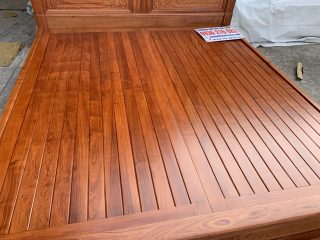 Giường ngủ chữ X mẫu trơn (Bác Toàn Hưng Yên) 11