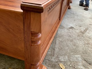 Giường ngủ chữ X mẫu trơn (Bác Toàn Hưng Yên) 10