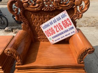 Bộ Louis Hoàng Gia gỗ Gõ đỏ Bộ Louis Hoàng Gia gỗ Gõ đỏ 28