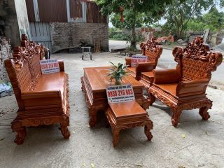 Bộ Hoàng gia V3 gỗ Hương đá Bộ Hoàng gia V3 gỗ Hương đá 19