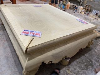 Sập chân quỳ gỗ Cẩm vàng 18