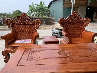 Bộ Hoàng gia V3 gỗ Hương đá 26