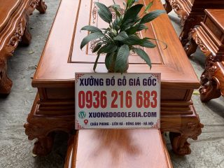 Bộ Hoàng gia V3 gỗ Hương đá 19