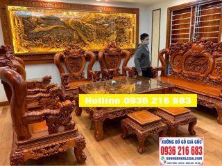 Bộ Nghê Đỉnh VIP cột 14 gỗ Hương ( A Huỳnh Hà Nội) Bộ Nghê Đỉnh VIP cột 14 gỗ Hương ( A Huỳnh Hà Nội) 9