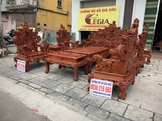 Bộ Rồng Đỉnh VIP tay cột 14 gỗ Hương ( A Trọng Hải Dương) Bộ Rồng Đỉnh VIP tay cột 14 gỗ Hương ( A Trọng Hải Dương) 17