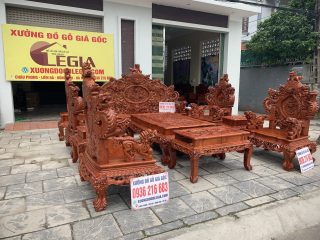 Bộ Rồng Đỉnh VIP tay cột 14 gỗ Hương ( A Trọng Hải Dương) Bộ Rồng Đỉnh VIP tay cột 14 gỗ Hương ( A Trọng Hải Dương) 16