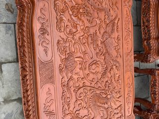 Bộ Rồng Đỉnh VIP tay cột 14 gỗ Hương ( A Trọng Hải Dương) Bộ Rồng Đỉnh VIP tay cột 14 gỗ Hương ( A Trọng Hải Dương) 20