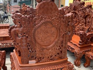 Bộ Rồng Đỉnh VIP tay cột 14 gỗ Hương ( A Trọng Hải Dương) Bộ Rồng Đỉnh VIP tay cột 14 gỗ Hương ( A Trọng Hải Dương) 18