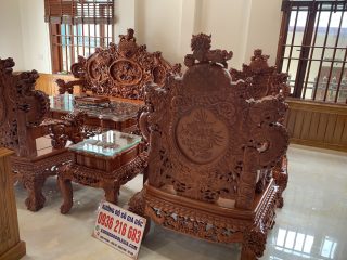 Bộ Rồng Đỉnh Vip gỗ Hương ( AC Trọng Nguyệt Hải Dương) Bộ Rồng Đỉnh Vip gỗ Hương ( AC Trọng Nguyệt Hải Dương) 15