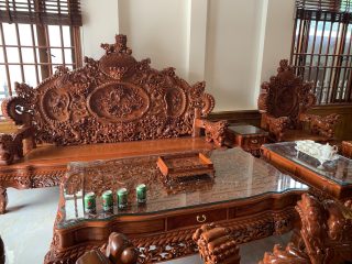 Bộ Rồng Đỉnh Vip gỗ Hương ( AC Trọng Nguyệt Hải Dương) Bộ Rồng Đỉnh Vip gỗ Hương ( AC Trọng Nguyệt Hải Dương) 18