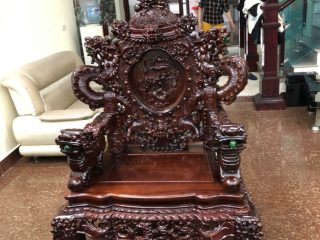 Bộ Rồng Đỉnh 6 món gỗ Hương Đỏ Lào ( A Ánh TP Bắc Ninh) 13