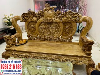 Bộ Nghê Đỉnh Vip cột 16 Gỗ Cẩm Vàng bộ 10 món ( A Bách Hà Giang) Bộ Nghê Đỉnh Vip cột 16 Gỗ Cẩm Vàng bộ 10 món ( A Bách Hà Giang) 12