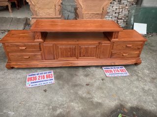 Kệ SôPha để tivi gỗ Hương đá hàng dày Kệ SôPha để tivi gỗ Hương đá hàng dày 7