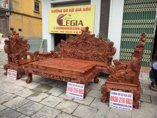 Bộ Rồng Đỉnh Vip 6 món gỗ Hương đá Bộ Rồng Đỉnh Vip 6 món gỗ Hương đá 12