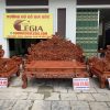 Bộ Rồng Đỉnh Vip 6 món gỗ Hương đá