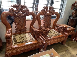 Bộ Rồng Phượng gỗ Hương đá (A San Gia Lâm) Bộ Rồng Phượng gỗ Hương đá (A San Gia Lâm) 16