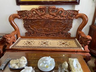 Bộ Rồng Phượng gỗ Hương đá (A San Gia Lâm) Bộ Rồng Phượng gỗ Hương đá (A San Gia Lâm) 12