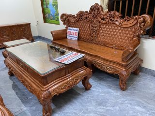 Bộ Hoàng Gia Vip gỗ Hương đá ( A Tuấn Hưng Yên) Bộ Hoàng Gia Vip gỗ Hương đá ( A Tuấn Hưng Yên) 10