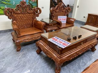 Bộ Hoàng Gia Vip gỗ Hương đá ( A Tuấn Hưng Yên) Bộ Hoàng Gia Vip gỗ Hương đá ( A Tuấn Hưng Yên) 11