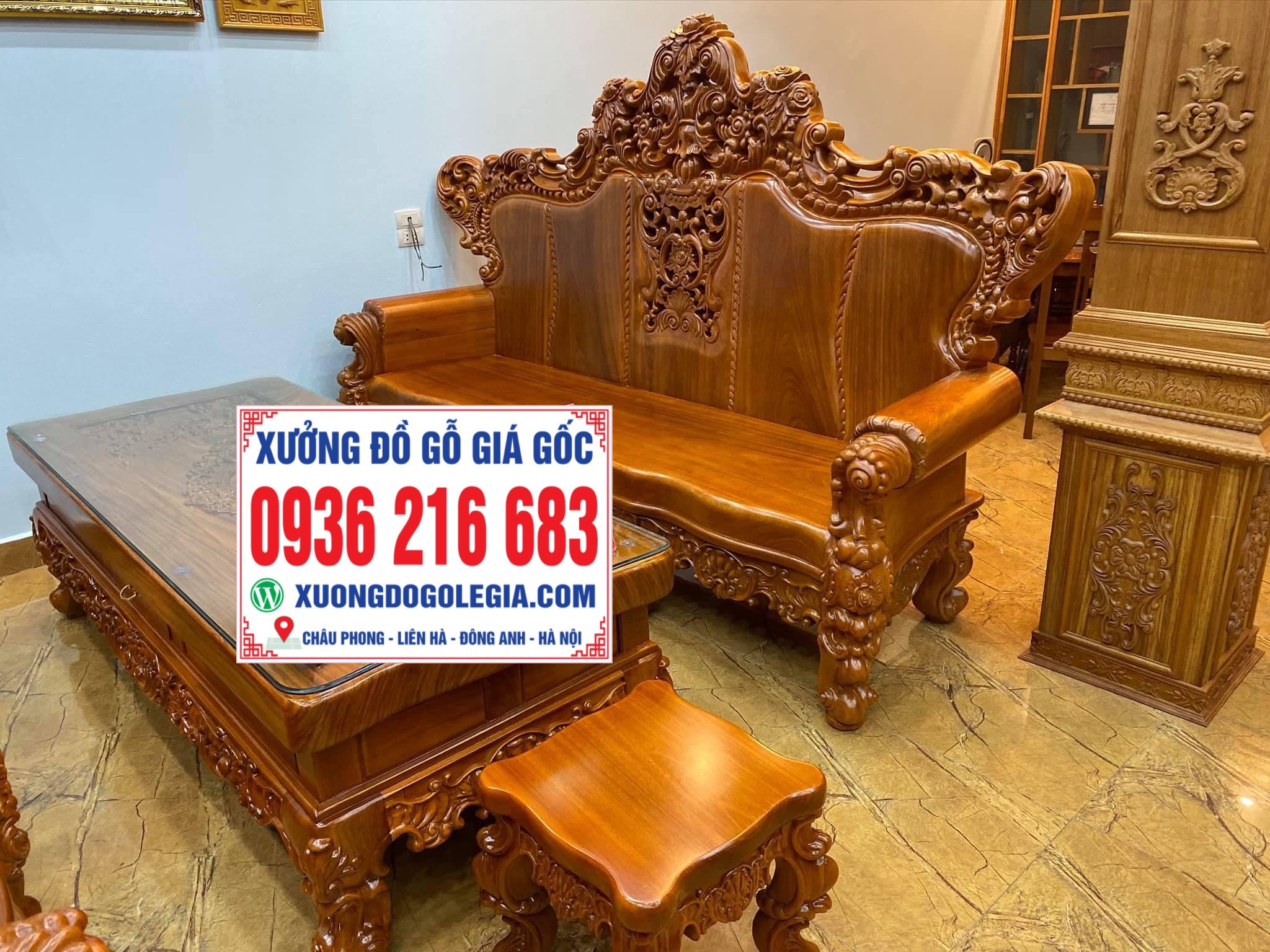 Bộ Hoàng Gia Vip ván tràn dày 10cm Bộ Hoàng Gia Vip ván tràn dày 10cm 5