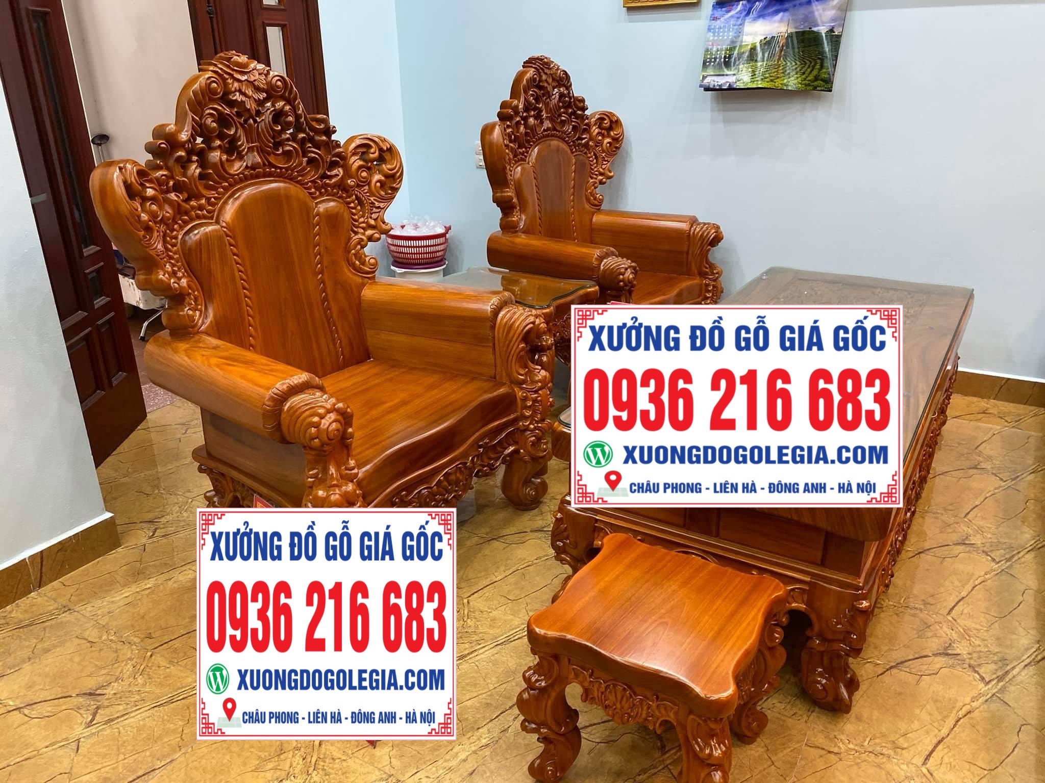 Bộ Hoàng Gia Vip ván tràn dày 10cm 4