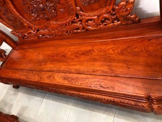 Bộ Minh Quốc Nghê Phượng tay cột 12 gỗ Hương đá ( A Tuấn - Vĩnh Phúc) Bộ Minh Quốc Nghê Phượng tay cột 12 gỗ Hương đá ( A Tuấn - Vĩnh Phúc) 10