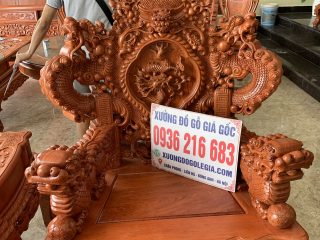 Bộ Rồng Đỉnh Vip Vách Tảng Nguyên Khối gỗ Hương ( A Khoát - Hà Nam) Bộ Rồng Đỉnh Vip Vách Tảng Nguyên Khối gỗ Hương ( A Khoát - Hà Nam) 13