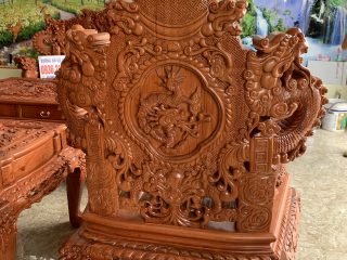 Bộ Rồng Đỉnh Vip Vách Tảng Nguyên Khối gỗ Hương ( A Khoát - Hà Nam) Bộ Rồng Đỉnh Vip Vách Tảng Nguyên Khối gỗ Hương ( A Khoát - Hà Nam) 14