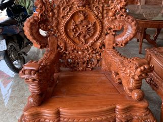 Bộ Rồng Đỉnh Vip Vách Tảng Nguyên Khối gỗ Hương ( A Khoát - Hà Nam) Bộ Rồng Đỉnh Vip Vách Tảng Nguyên Khối gỗ Hương ( A Khoát - Hà Nam) 12