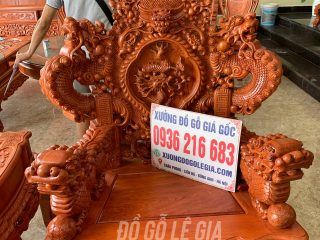 Bộ Rồng Đỉnh Vip Vách Tảng Nguyên Khối gỗ Hương ( A Khoát - Hà Nam) Bộ Rồng Đỉnh Vip Vách Tảng Nguyên Khối gỗ Hương ( A Khoát - Hà Nam) 11