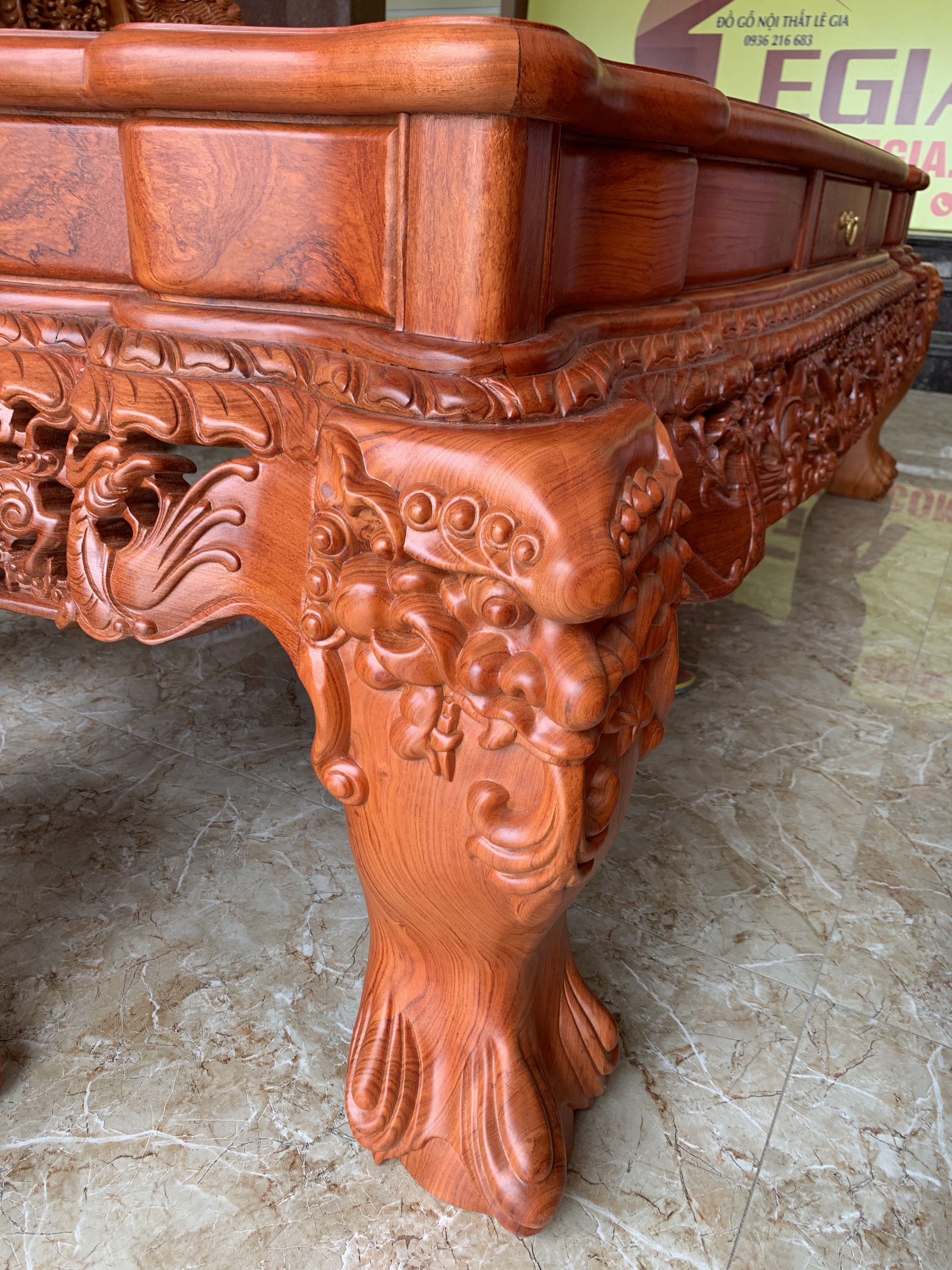 Bộ Rồng Đỉnh Vip Vách Tảng Nguyên Khối gỗ Hương ( A Khoát - Hà Nam) Bộ Rồng Đỉnh Vip Vách Tảng Nguyên Khối gỗ Hương ( A Khoát - Hà Nam) 27