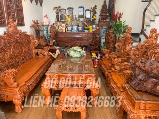 Bộ Rồng Đỉnh Vip Vách Tảng gỗ Hương (A Khoát - Hà Nam) Bộ Rồng Đỉnh Vip Vách Tảng gỗ Hương (A Khoát - Hà Nam) 10