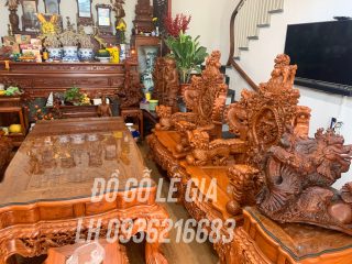 Bộ Rồng Đỉnh Vip Vách Tảng gỗ Hương (A Khoát - Hà Nam) Bộ Rồng Đỉnh Vip Vách Tảng gỗ Hương (A Khoát - Hà Nam) 14