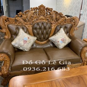 Bộ Hoàng Gia SoFa Cá Chép gỗ Gõ đỏ Bộ Hoàng Gia SoFa Cá Chép gỗ Gõ đỏ 9