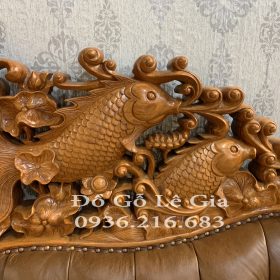 Bộ Hoàng Gia SoFa Cá Chép gỗ Gõ đỏ Bộ Hoàng Gia SoFa Cá Chép gỗ Gõ đỏ 13