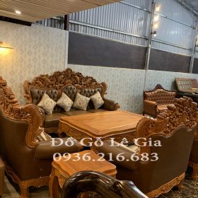 Bộ Hoàng Gia SoFa Cá Chép gỗ Gõ đỏ Bộ Hoàng Gia SoFa Cá Chép gỗ Gõ đỏ 17