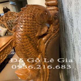 Bộ Hoàng Gia SoFa Cá Chép gỗ Gõ đỏ Bộ Hoàng Gia SoFa Cá Chép gỗ Gõ đỏ 21