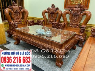 Bộ Minh Quốc Nghê Phượng cột 20 gỗ Hương ( A Phú - Quảng Ninh) Bộ Minh Quốc Nghê Phượng cột 20 gỗ Hương ( A Phú - Quảng Ninh) 4