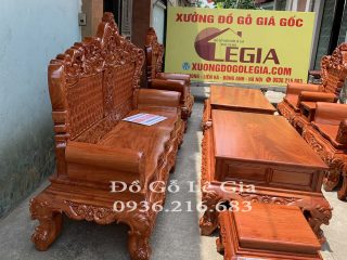 Bộ Hoàng Gia V4 bộ 11 món gỗ Hương Bộ Hoàng Gia V4 bộ 11 món gỗ Hương 4