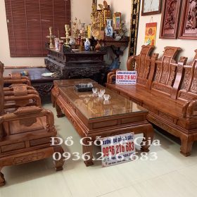 Bộ Tần Thủy Hoàng tay cột 12 gỗ Hương ( A Tuấn - Hoài Đức ) Bộ Tần Thủy Hoàng tay cột 12 gỗ Hương ( A Tuấn - Hoài Đức ) 8