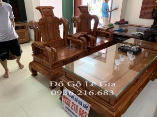 Bộ Tần Thủy Hoàng tay cột 12 gỗ Hương ( A Tuấn - Hoài Đức ) Bộ Tần Thủy Hoàng tay cột 12 gỗ Hương ( A Tuấn - Hoài Đức ) 7