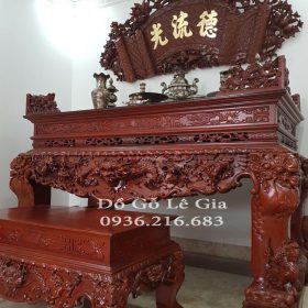 Sập Thờ Tứ Linh Gỗ Gụ ( A Tuyến - Sóc Sơn) Sập Thờ Tứ Linh Gỗ Gụ ( A Tuyến - Sóc Sơn) 10