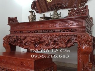 Sập Thờ Tứ Linh Gỗ Gụ ( A Tuyến - Sóc Sơn) Sập Thờ Tứ Linh Gỗ Gụ ( A Tuyến - Sóc Sơn) 7