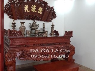 Sập Thờ Tứ Linh Gỗ Gụ ( A Tuyến - Sóc Sơn) Sập Thờ Tứ Linh Gỗ Gụ ( A Tuyến - Sóc Sơn) 6