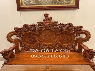 Bộ Minh Quốc Nghê Phong Thủy gỗ Hương Bộ Minh Quốc Nghê Phong Thủy gỗ Hương 4