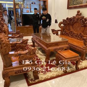 Bộ Minh Quốc Nghê Phong Thủy gỗ Hương Bộ Minh Quốc Nghê Phong Thủy gỗ Hương 6