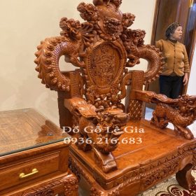 Bộ Minh Quốc Nghê Phong Thủy gỗ Hương Bộ Minh Quốc Nghê Phong Thủy gỗ Hương 8