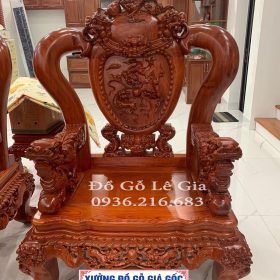 Bộ Nghê Phượng Vip cột 14 gỗ Hương đá Bộ Nghê Phượng Vip cột 14 gỗ Hương đá 14