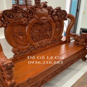 Bộ Nghê Phượng Vip cột 14 gỗ Hương đá Bộ Nghê Phượng Vip cột 14 gỗ Hương đá 13