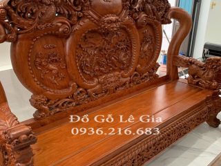 Bộ Nghê Phượng Vip cột 14 gỗ Hương đá Bộ Nghê Phượng Vip cột 14 gỗ Hương đá 8